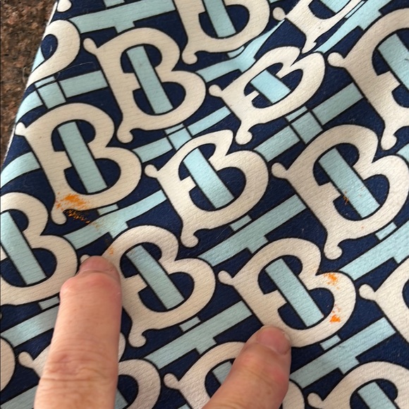 Burberry Boys/Girls Casual BLUE WHITE Monogram B Joggers-6/7 - Picture 7 of 16